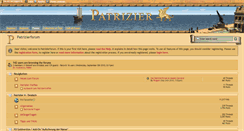 Desktop Screenshot of patrizierforum.net